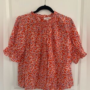 EUC THML Floral Top size L